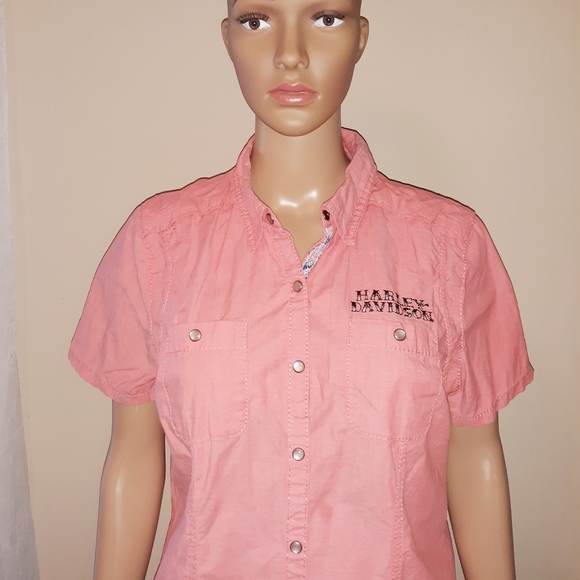 Harley Davidson Performance Embriodered S/S Shirt - Picture 3 of 8